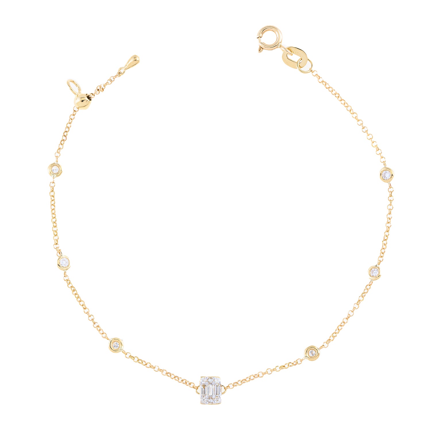 Multi Diamonds Bracelet