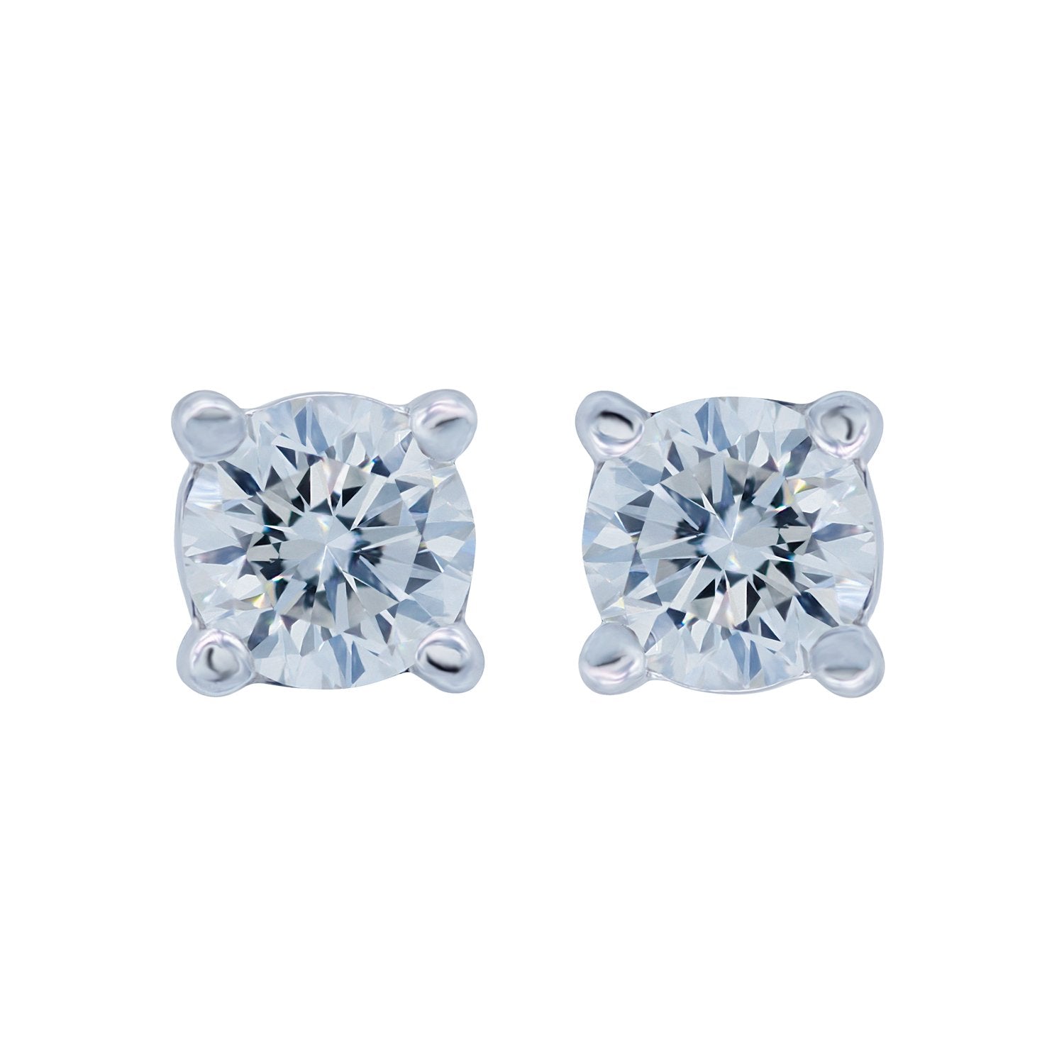 Diamond Earrings. Diamond studs. 0.50CT Diamond earring. White gold earring