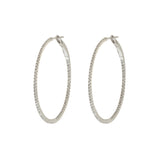 Diamond Hoop earrings. Hoop earrings. Gold hoop earrings. Gold and Diamond hoop earrings. Easy to wear hoops. Diamond hoops. Diamond earrings for gift. Χρυσοί κρίκοι. Διαμαντένιοι κρίκοι. Κρίκος με διαμάντια. Σκουλαρίκια κρίκοι. Σκουλαρίκι για δώρο. Fine jewelry. Anatol. Kifissia. Golden Hall. Athens.