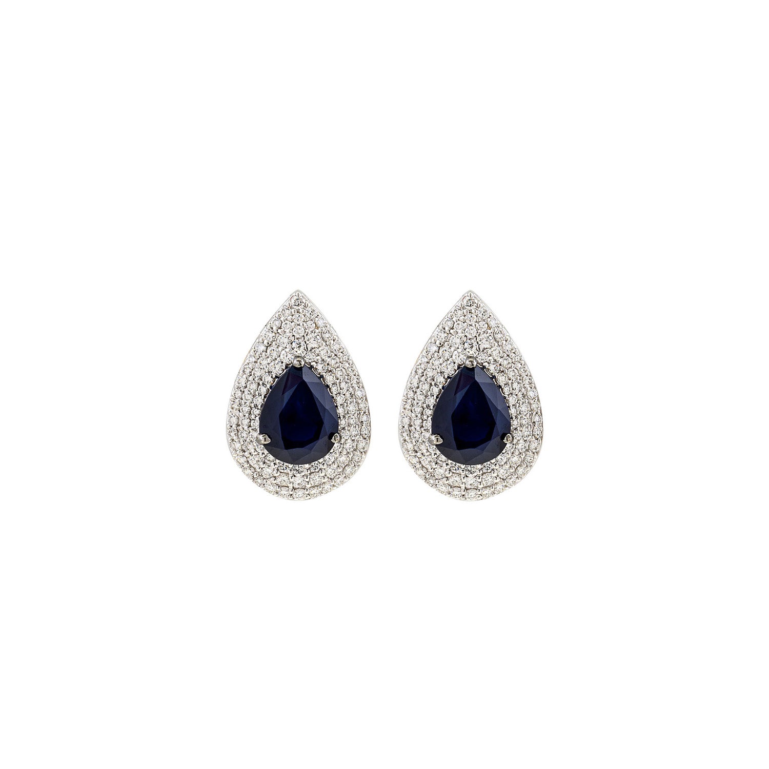 Sapphire Earring. Earrings. 18K gold earring. White Gold, yellow gold, rose gold. Perfect Gift. Earring gift. Fine jewelry. Anatol. Kifissia. Golden Hall. Σκουλαρίκι χρυσό. Σκουλαρίκι με ζαφείρια. Σκουλαρίκι τρυπητό. Σκουλαρίκι με ζαφείρι. Σκουλαρίκι με διαμάντια. Athens. Κηφισιά. Σκουλαρίκι με μπριγιάν.