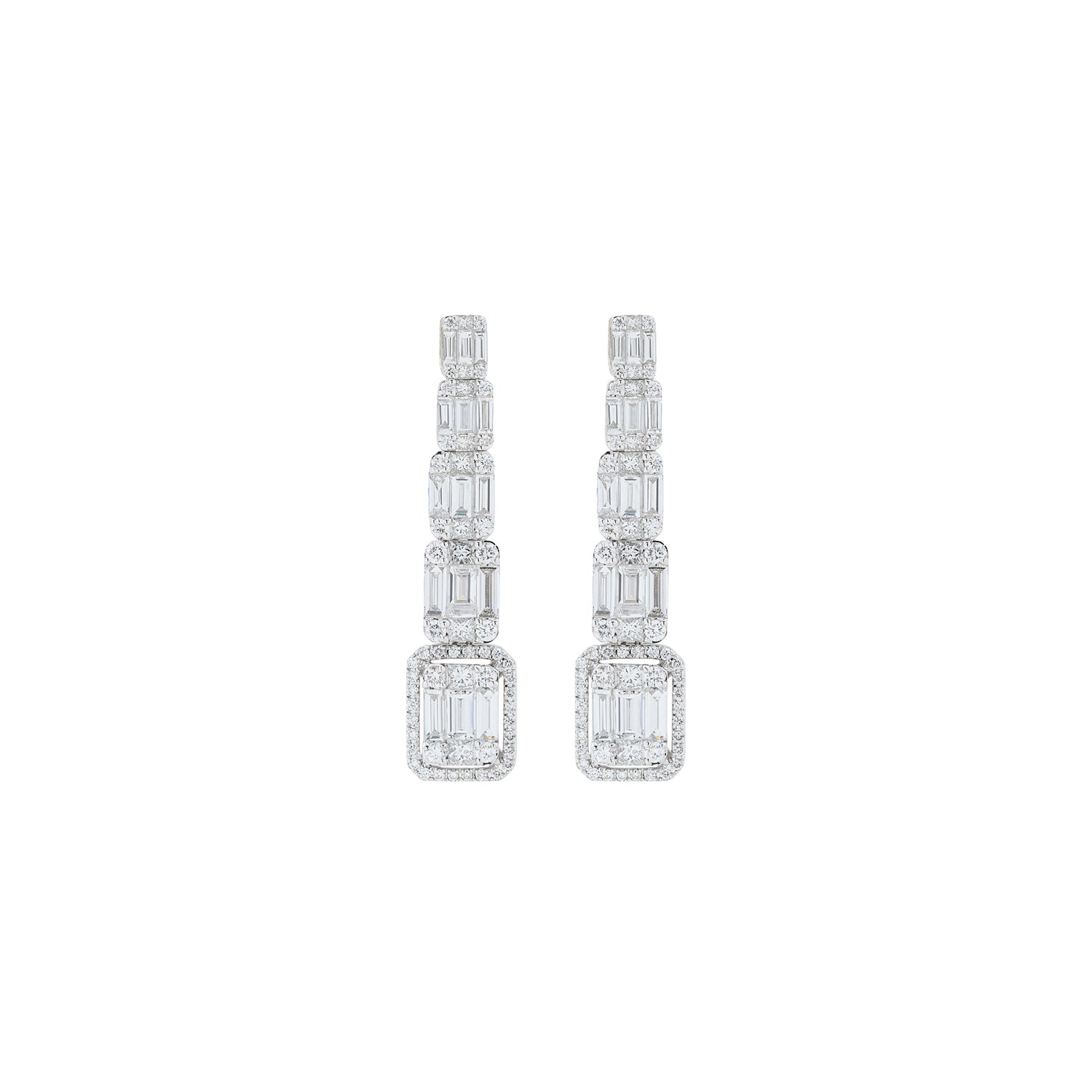 Lustre Royale Diamond Earrings