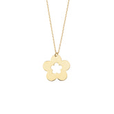 Golden Flower Necklace