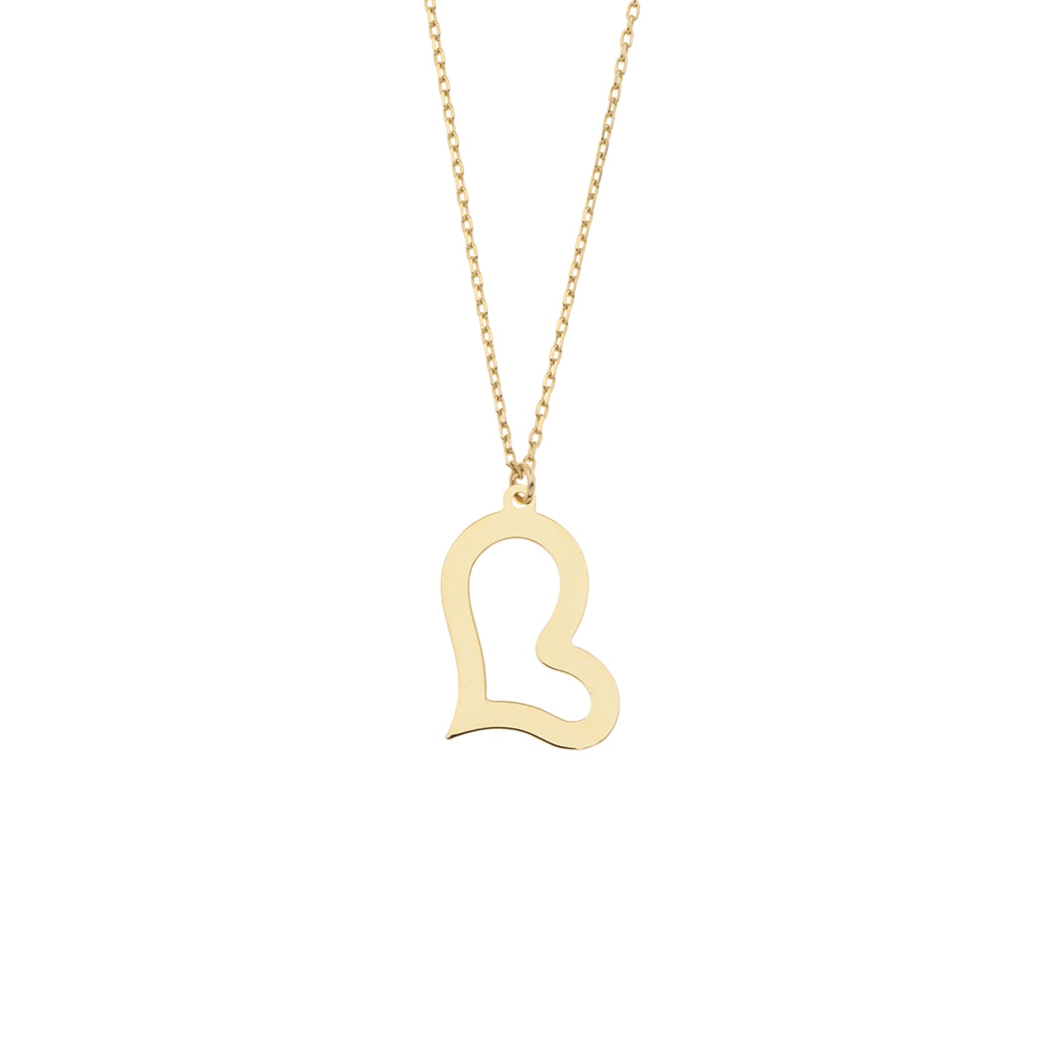 Diving Heart Necklace