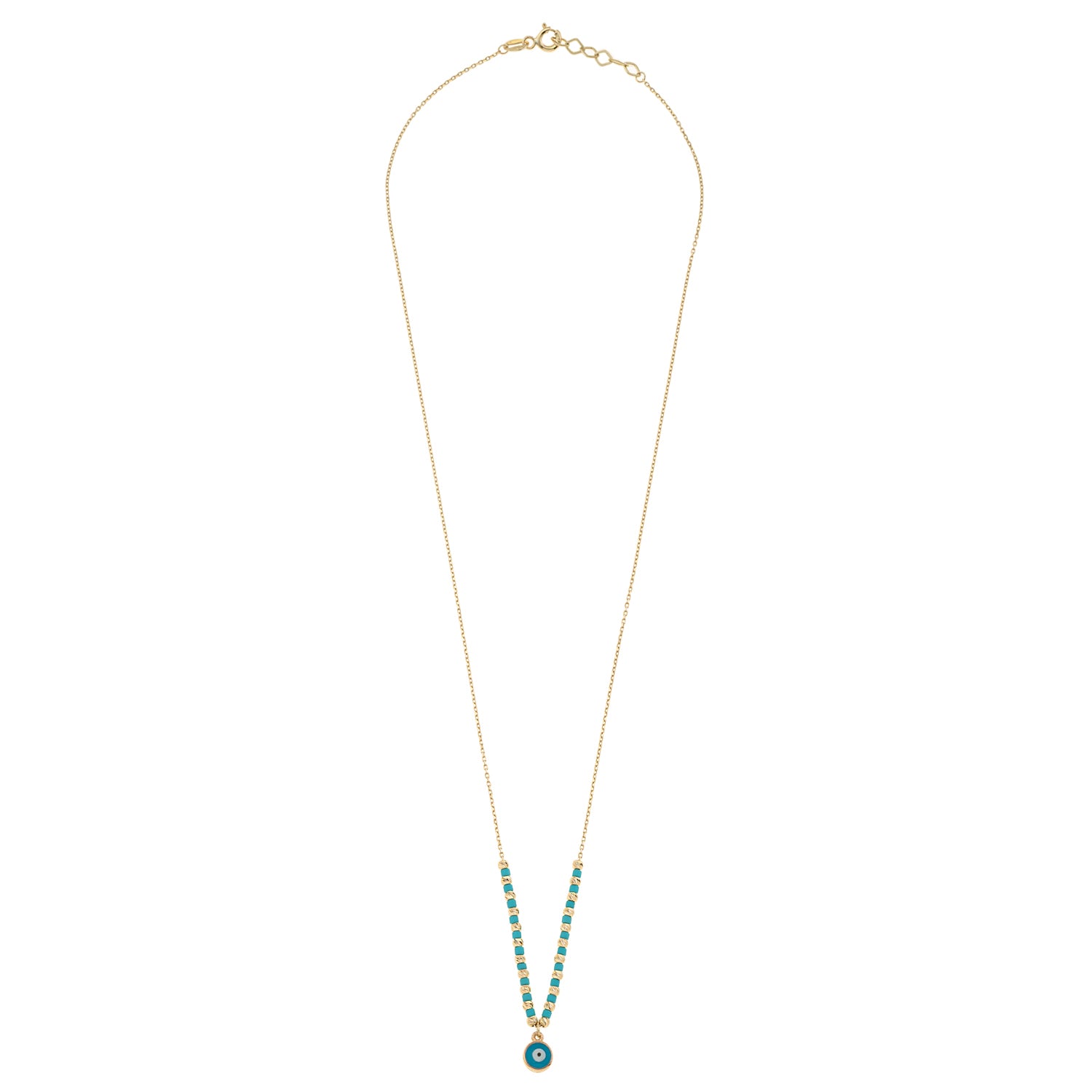 Turquoise Eye Necklace