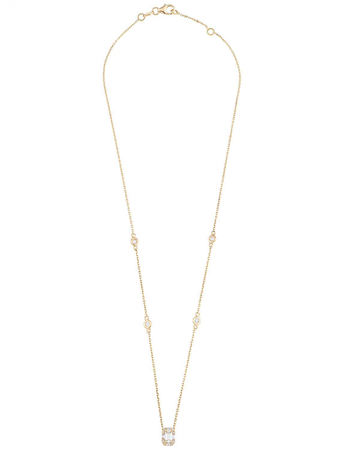 Yellow Diamond Necklace