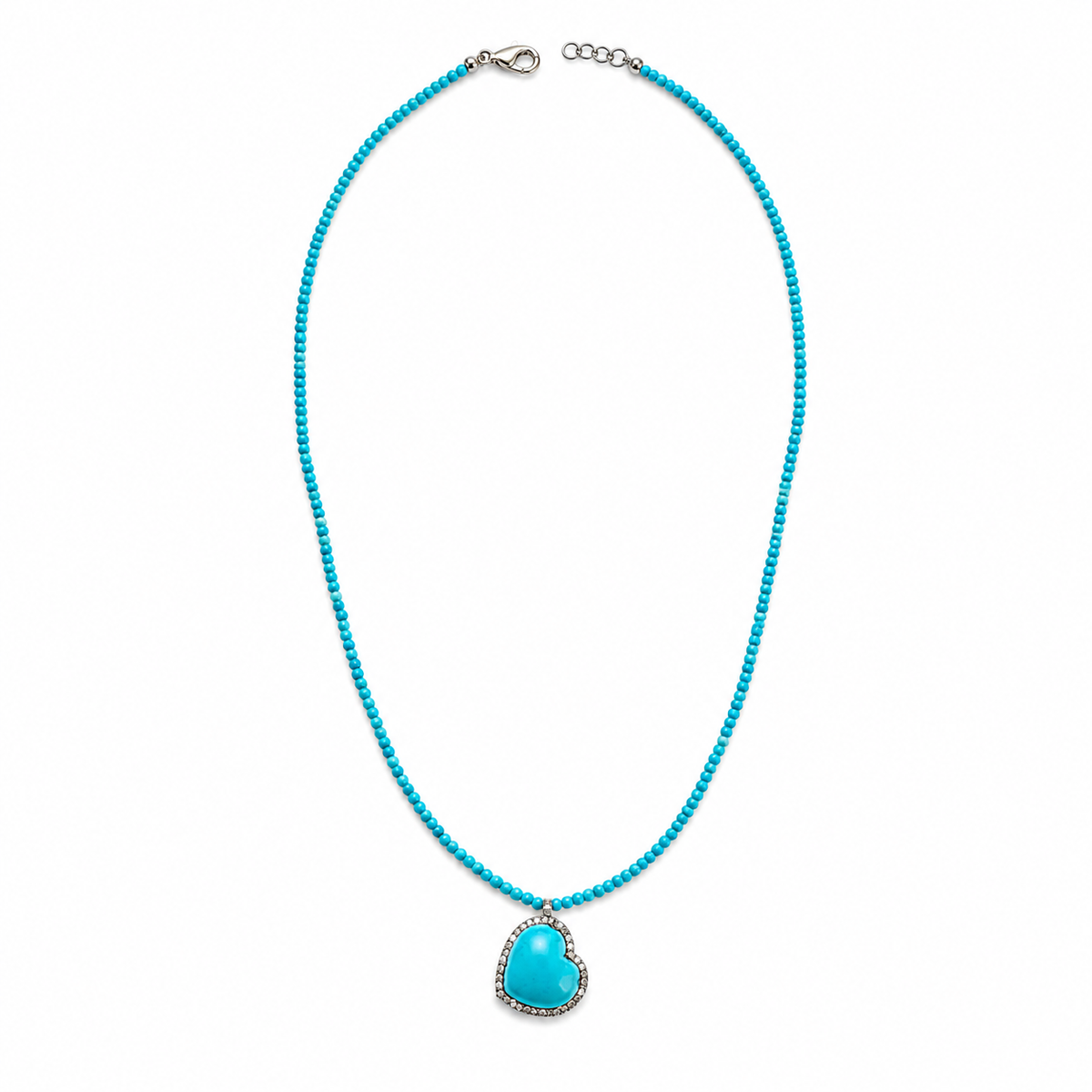 Large Heart Slide Necklace