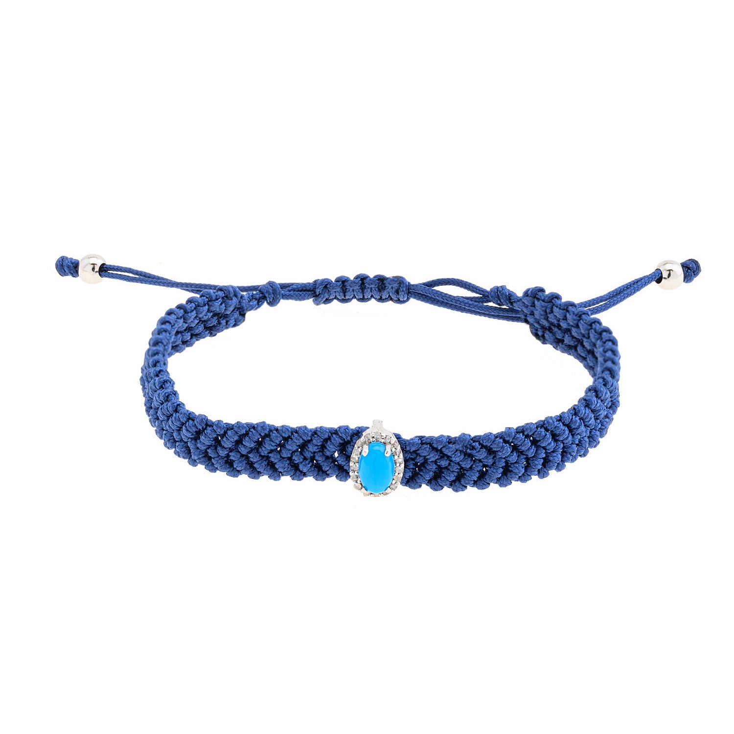 Turquoise Button Bracelet