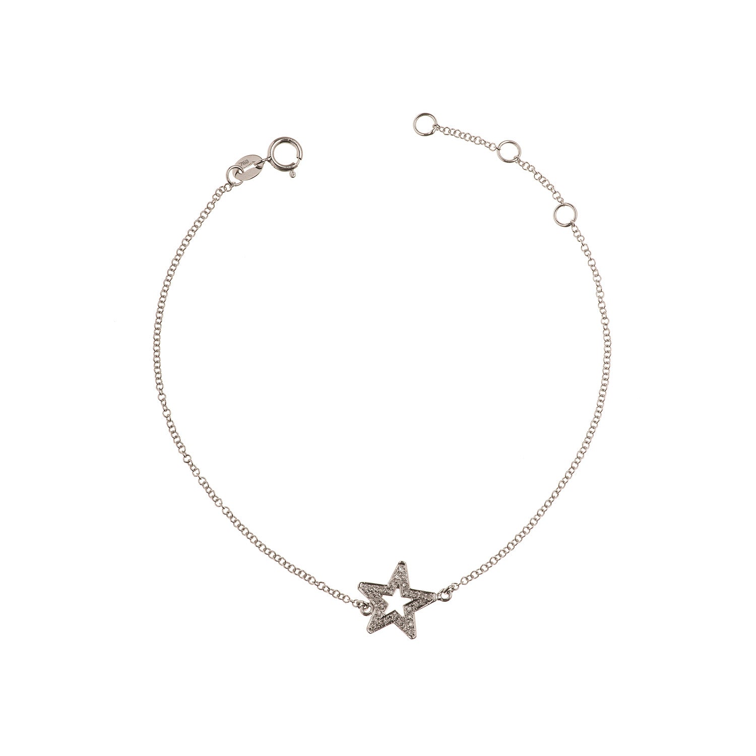 Hollow Star Chain Bracelet - Anatol Jewelry