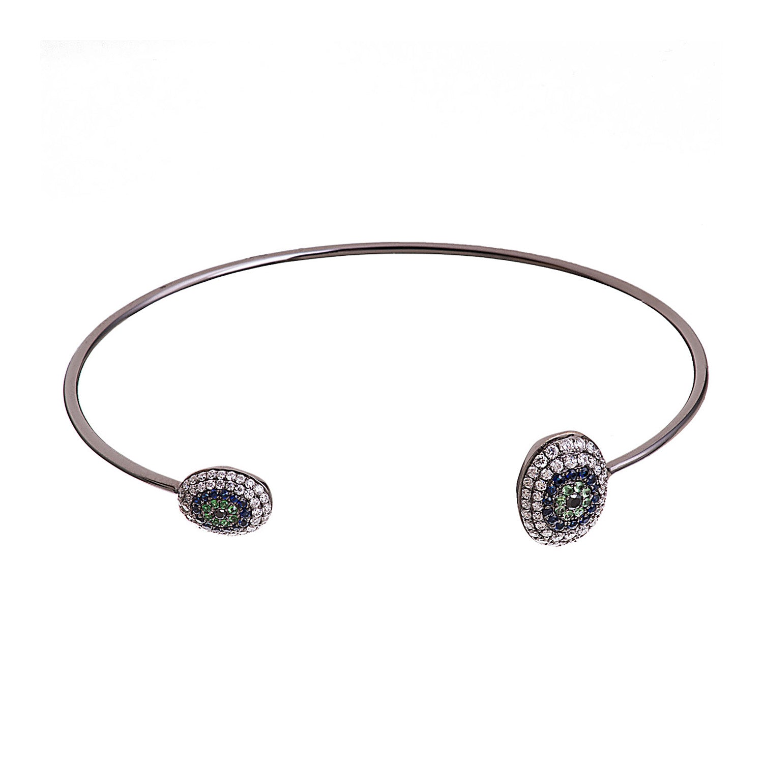 Evil Eye Bangle Bracelet