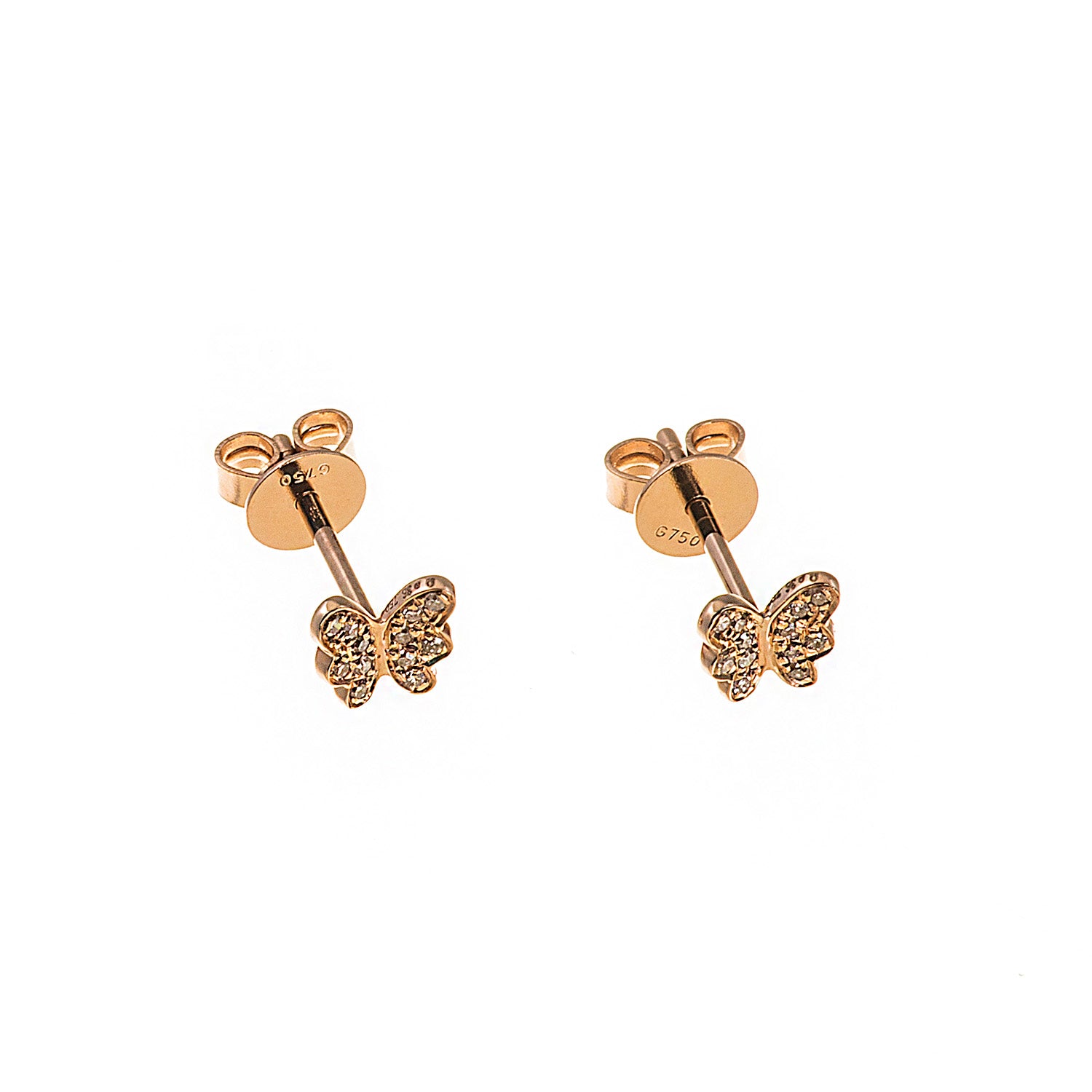Butterfly Studs - Anatol Jewelry