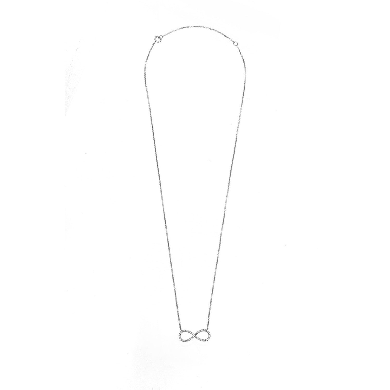 Diamond Infinity Necklace