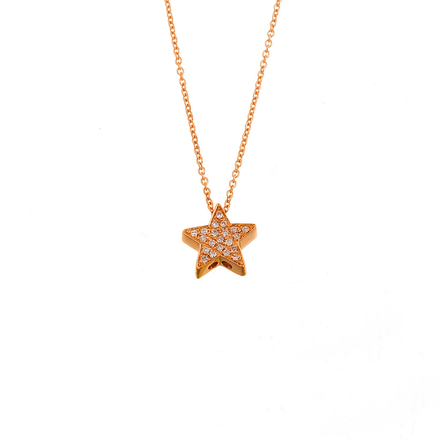 Diamond Star Necklace