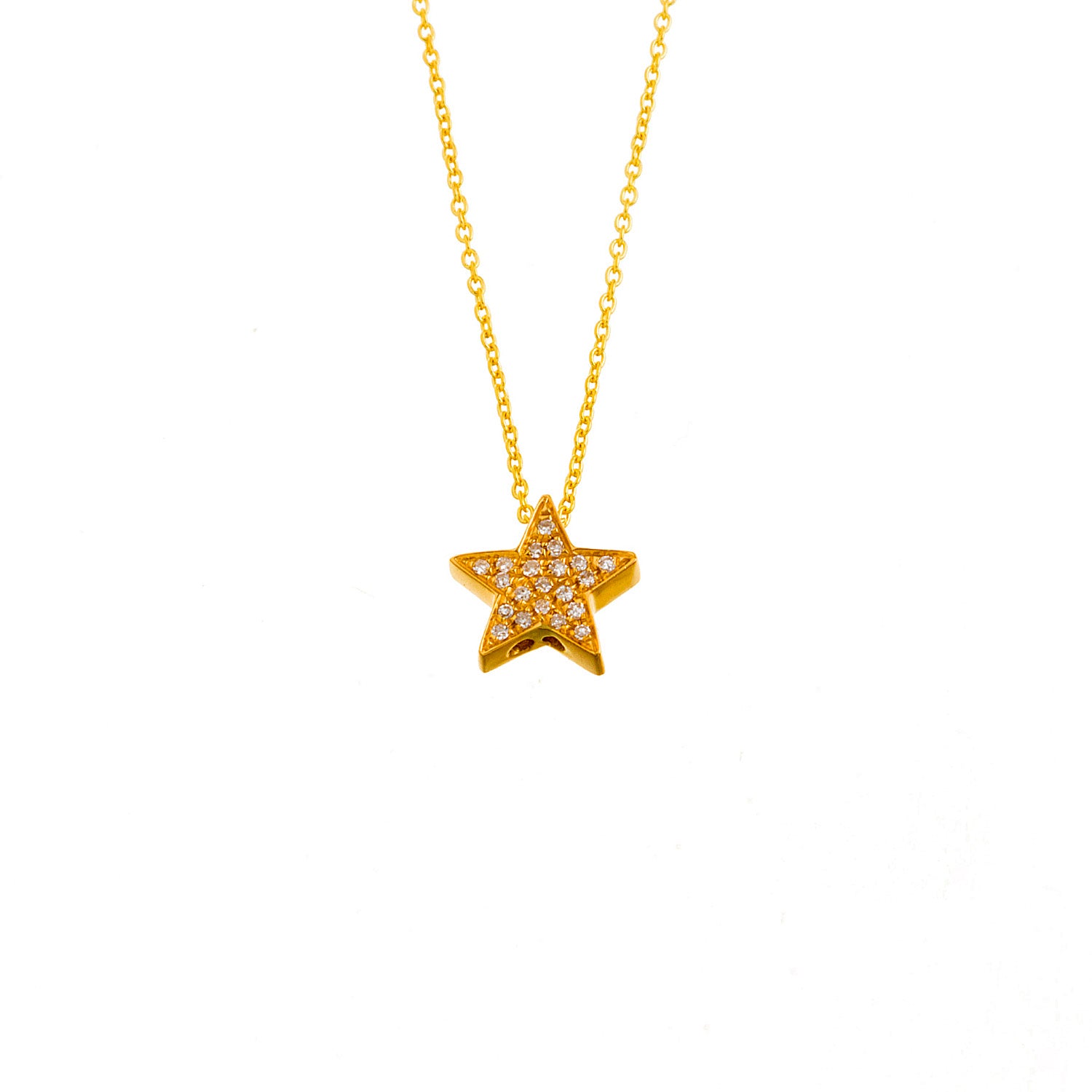 Diamond Star Necklace