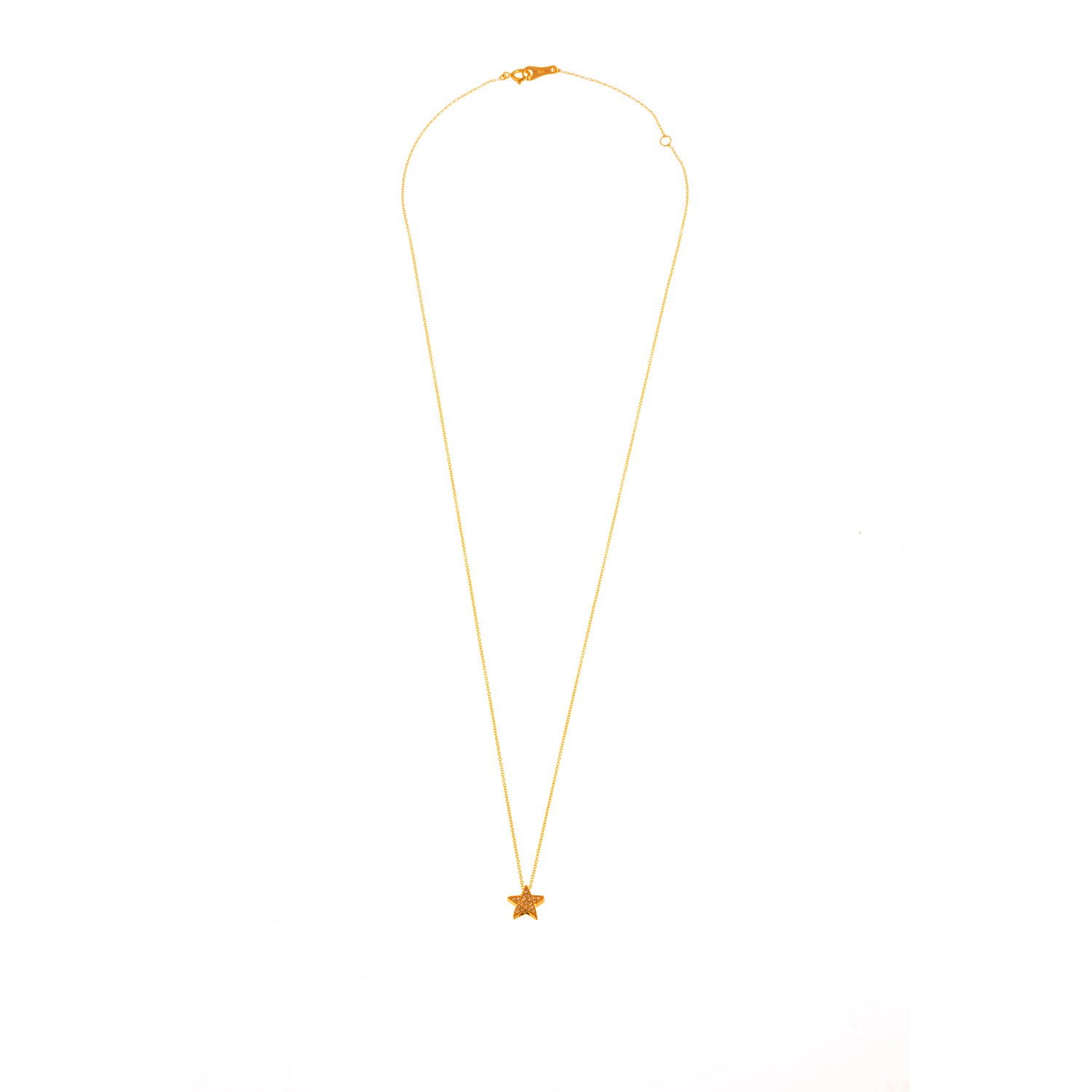 Diamond Star Necklace