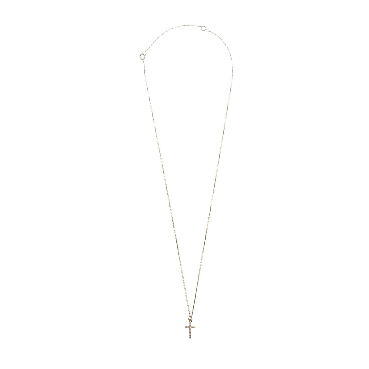 Diamond Cross Necklace