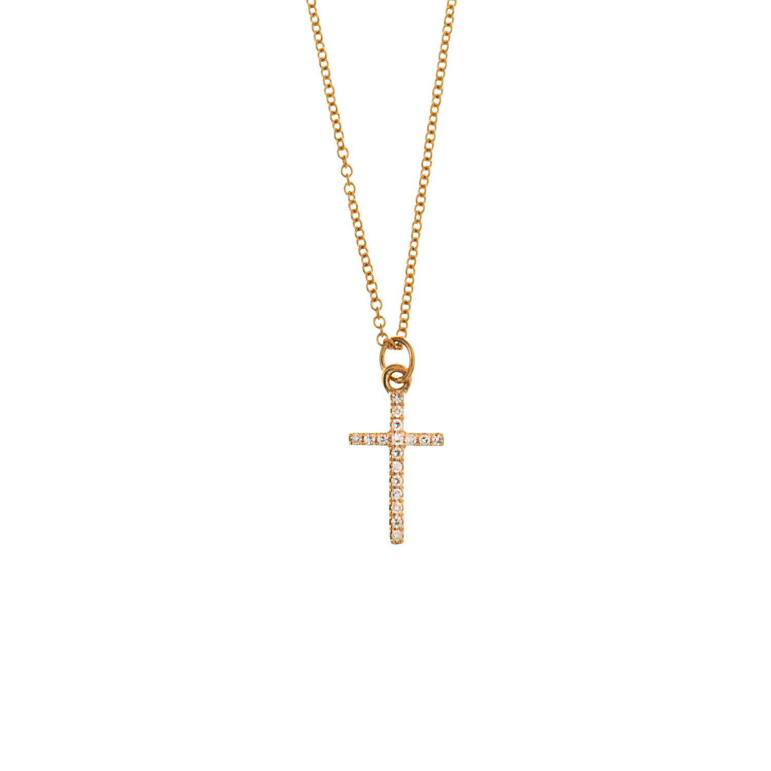 Diamond Cross Necklace