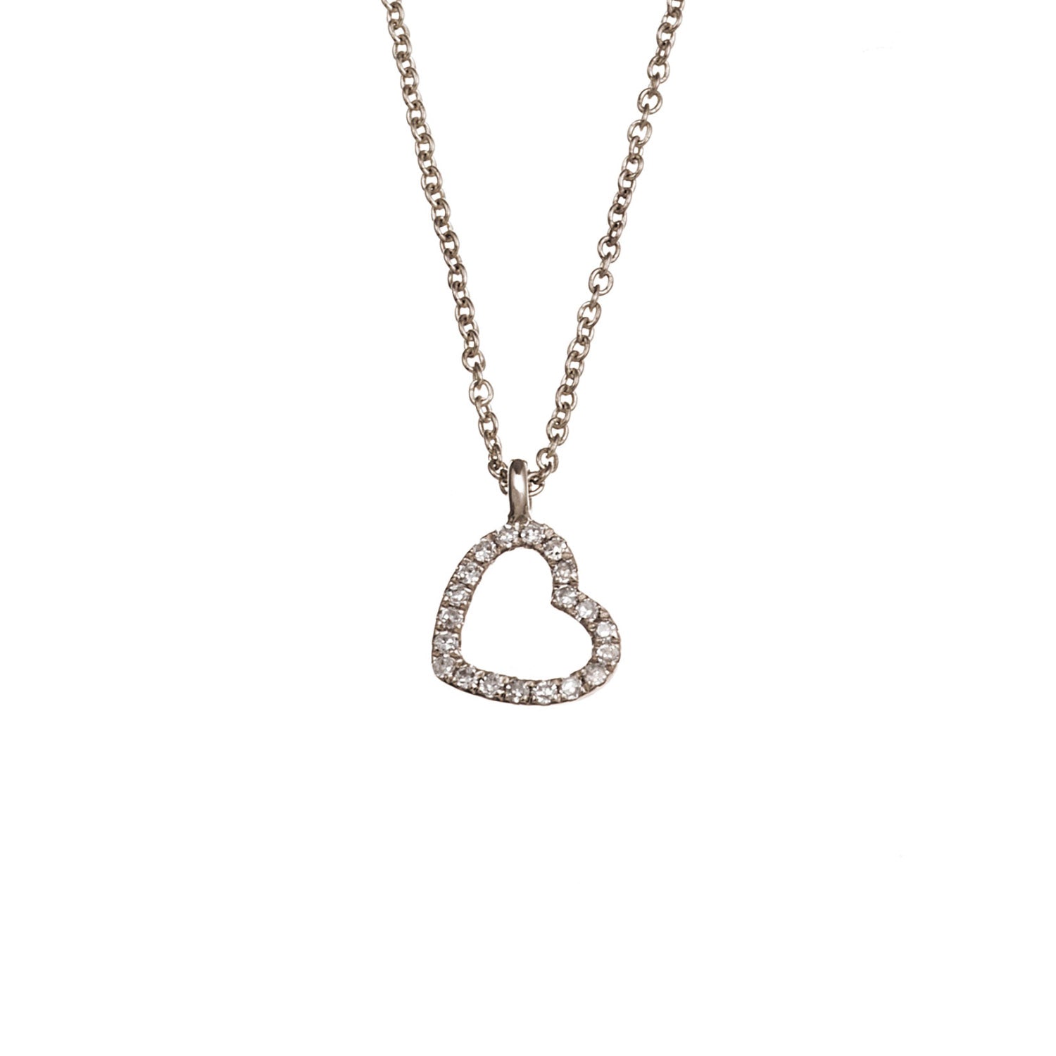 Diamond Heart Necklace