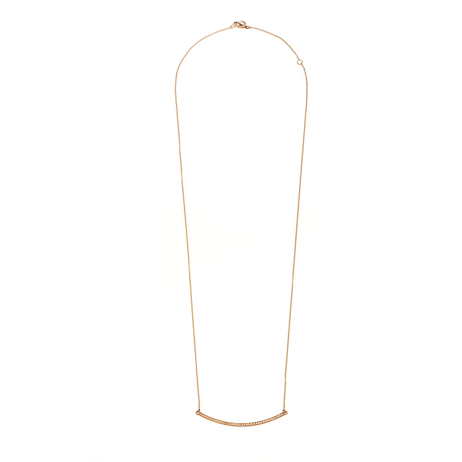 Diamond Bar Necklace