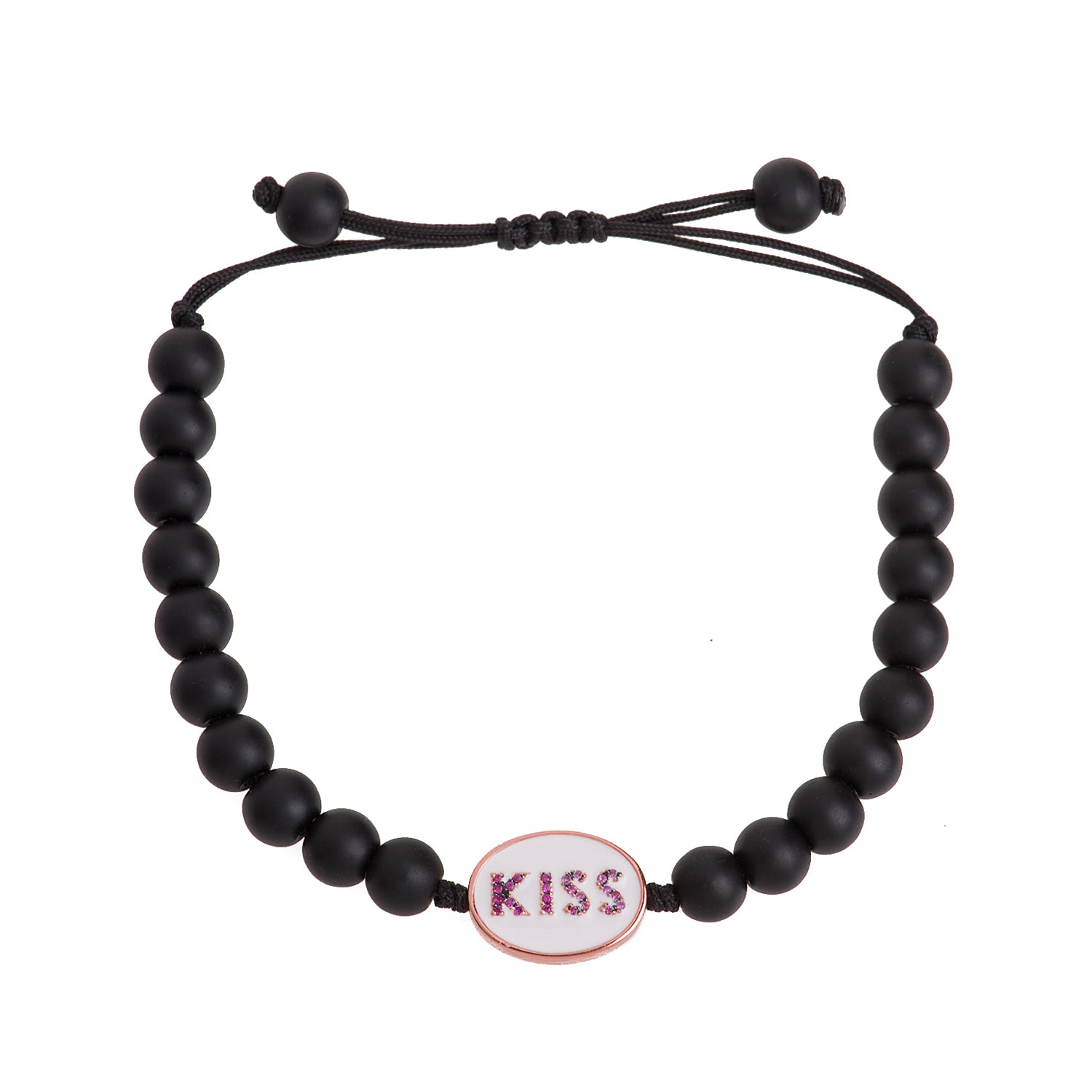 Kiss Onyx Bracelet