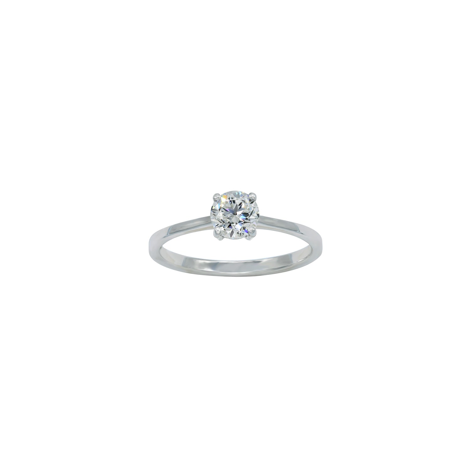 Engagement Ring. Solitaire Diamond Ring. 0.60 carat diamond ring. Promise ring. Love ring.