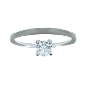 0.60CT, F, VVS2, Icon Engagement Ring