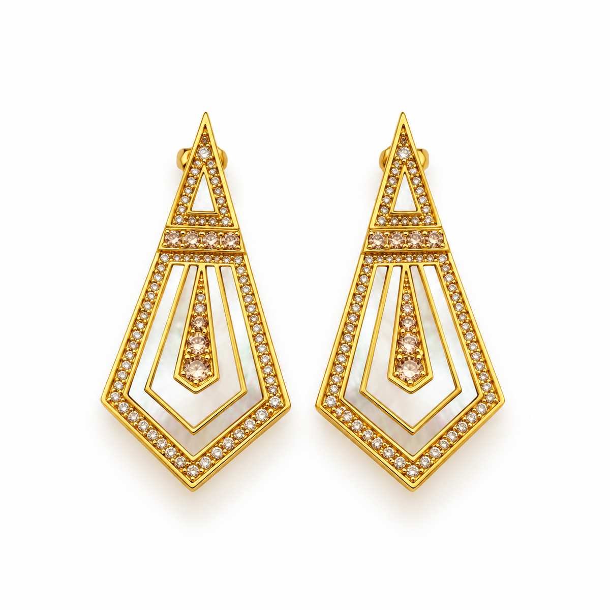 Gatsby Geometric Earrings