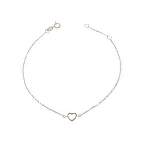 Diamond bracelet. Gold Bracelet. 18k gold bracelet. Rose Gold Bracelet. Yellow gold bracelet. White Gold Bracelet. Gift Bracelet. Chain Bracelet. Anatol jewelry. Fine Jewelry. Golden Hall. Kifissia. Βραχιόλι καρδιά. Βραχιόλι δώρο. Καρδιά με διαμάντια. Χρυσό βραχιόλι. Βραχιόλι με αλυσίδα. Heart bracelet. Diamond Heart.