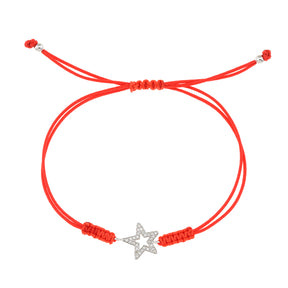 Hollow Star Cord Bracelet