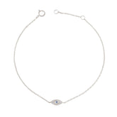 Evil eye bracelet. Diamond evil eye bracelet. Evil eye chain bracelet. Sapphire and diamond eye bracelet. Eye bracelet. Eye jewellery. Anatol jewellery. Χρυσά κοσμήματα. Κόσμημα με μάτι. Βραχιόλι με μάτι. Χρυσό μάτι με μπριγιάν. Ανατολ κοσμήματα.