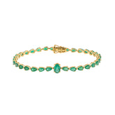 Emeralds Tennis Bracelet