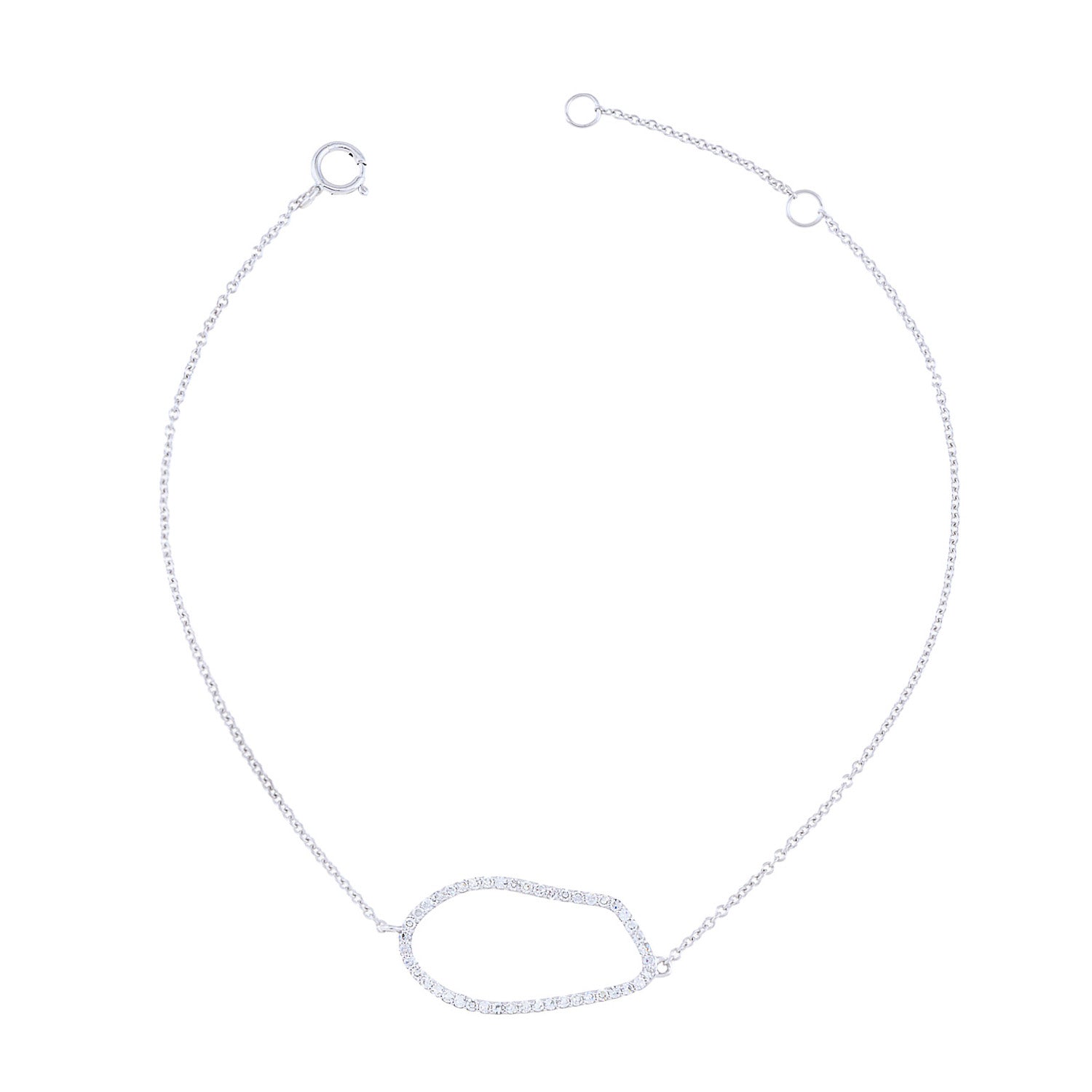 Single Cloud Diamond Bracelet