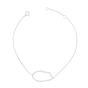 Single Cloud Diamond Bracelet