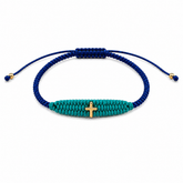 Cross on Thread Bracelet