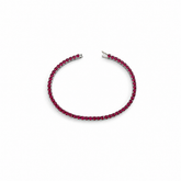 Ruby Tennis Bracelet
