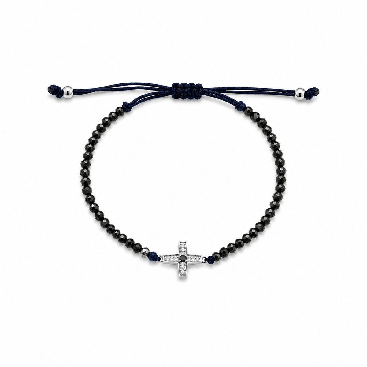 Sapphire Point Cross Bracelet