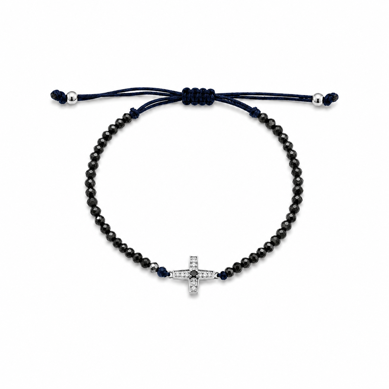 Sapphire Point Cross Bracelet
