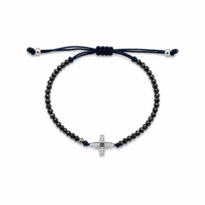 Sapphire Point Cross Bracelet