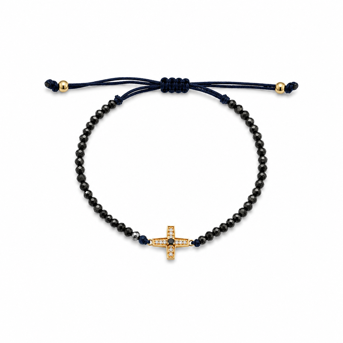 Sapphire Point Cross Bracelet