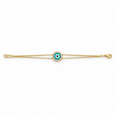 Evil-Eye Diamond Bracelet