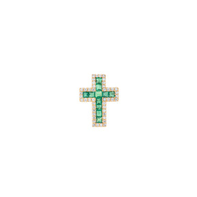 Emerald and Diamond Cross