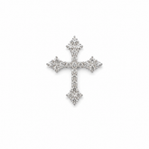 Floral Trefoil Cross