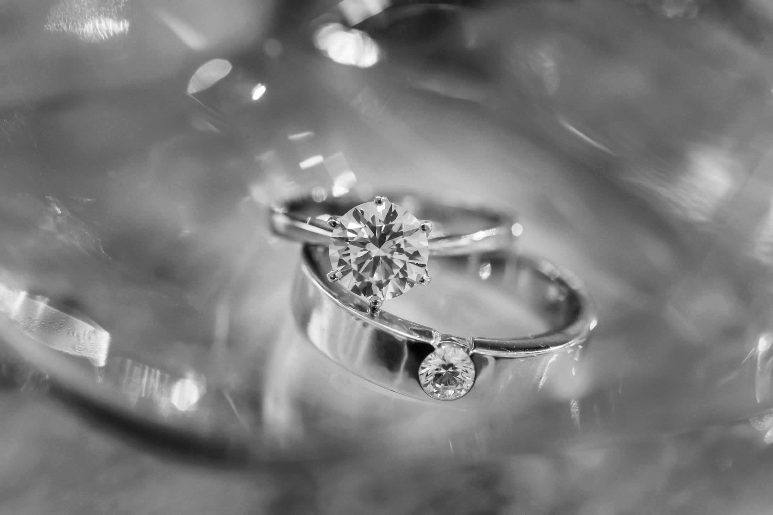 The ring of loyalty, devotion and eternal love. This ring represents an endless bond of love and dedication. Worn on its own or perfectly paired with its closest relative, the engagement ring.