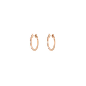 Diamond Hoop earrings. Hoop earrings. Gold hoop earrings. Gold and Diamond hoop earrings. Easy to wear hoops. Diamond hoops. Diamond earrings for gift. Χρυσοί κρίκοι. Διαμαντένιοι κρίκοι. Κρίκος με διαμάντια. Σκουλαρίκια κρίκοι. Σκουλαρίκι για δώρο. Fine jewelry. Anatol. Kifissia. Golden Hall. Athens.
