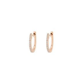 Diamond Hoop earrings. Hoop earrings. Gold hoop earrings. Gold and Diamond hoop earrings. Easy to wear hoops. Diamond hoops. Diamond earrings for gift. Χρυσοί κρίκοι. Διαμαντένιοι κρίκοι. Κρίκος με διαμάντια. Σκουλαρίκια κρίκοι. Σκουλαρίκι για δώρο. Fine jewelry. Anatol. Kifissia. Golden Hall. Athens.