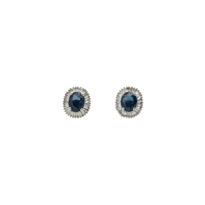 Sapphire Earring. Earrings. 18K gold earring. White Gold, yellow gold, rose gold. Perfect Gift. Earring gift. Fine jewelry. Anatol. Kifissia. Golden Hall. Σκουλαρίκι χρυσό. Σκουλαρίκι  με ζαφείρια. Σκουλαρίκι τρυπητό. Σκουλαρίκι με ζαφείρι. Σκουλαρίκι με διαμάντια. Athens. Κηφισιά. Σκουλαρίκι με μπριγιάν. 