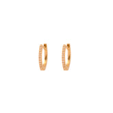 Diamond Hoop earrings. Hoop earrings. Gold hoop earrings. Gold and Diamond hoop earrings. Easy to wear hoops. Diamond hoops. Diamond earrings for gift. Χρυσοί κρίκοι. Διαμαντένιοι κρίκοι. Κρίκος με διαμάντια. Σκουλαρίκια κρίκοι. Σκουλαρίκι για δώρο. Fine jewelry. Anatol. Kifissia. Golden Hall. Athens.
