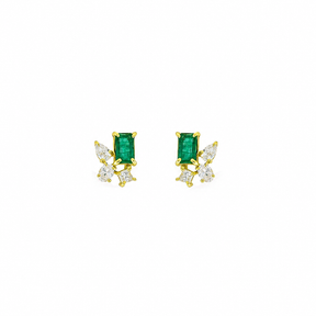 Fleur Vert Earring