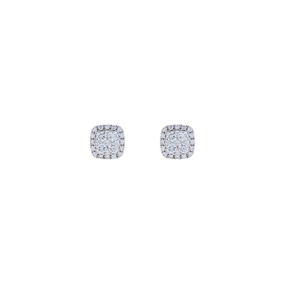 Square Diamonds Earring