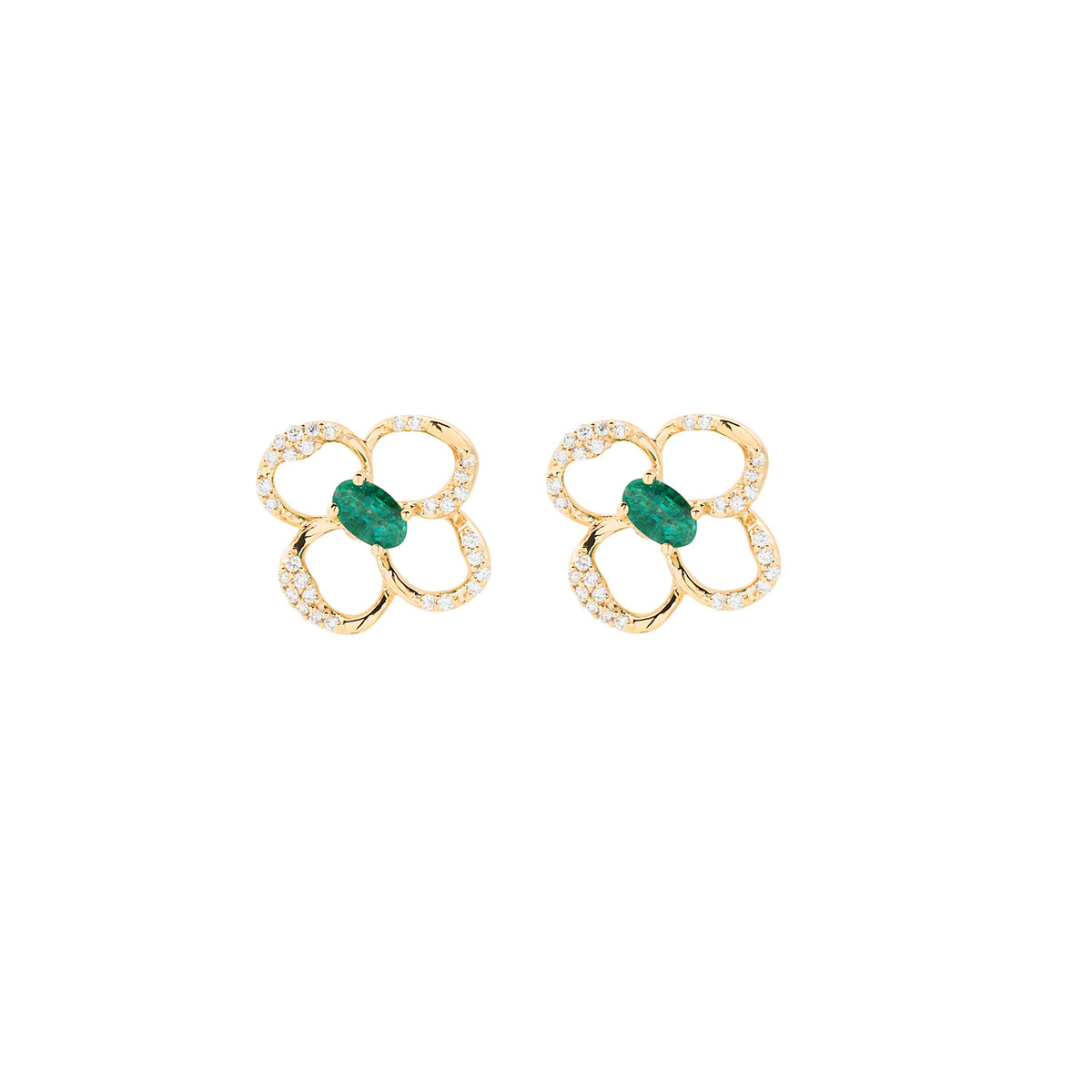 Green Scent Earrings