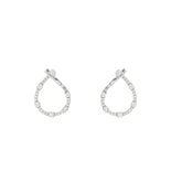 Diamond Loop Earring